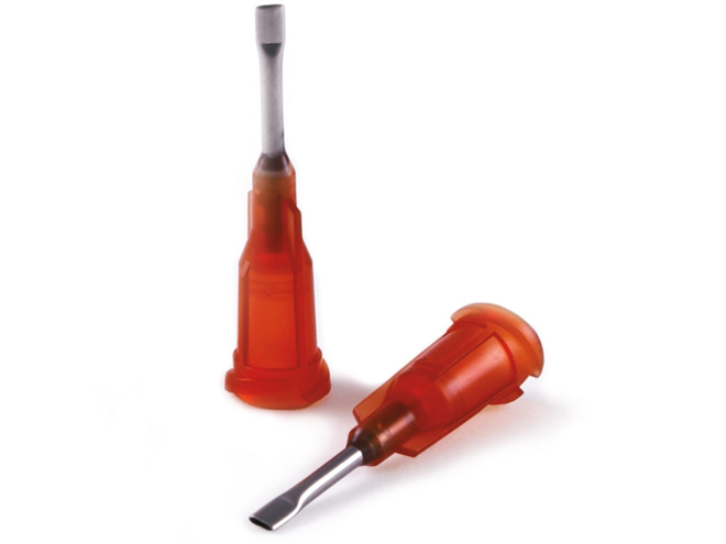 TestEquity: Nordson EFD 7018078 Dispensing Needle Tip, Oval, 15GA